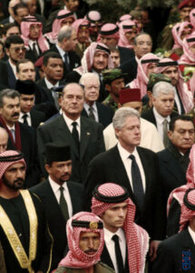 عدد من زعماء العالم في جنازة الملك الحسين بن طلال
